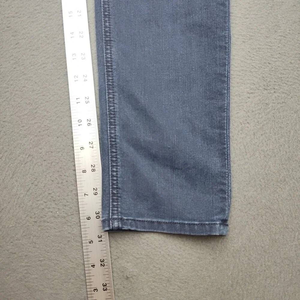 Rag Bone Jeans Womens 29 Blue Skinny Dark Wash Distressed‎ Denim Pants School